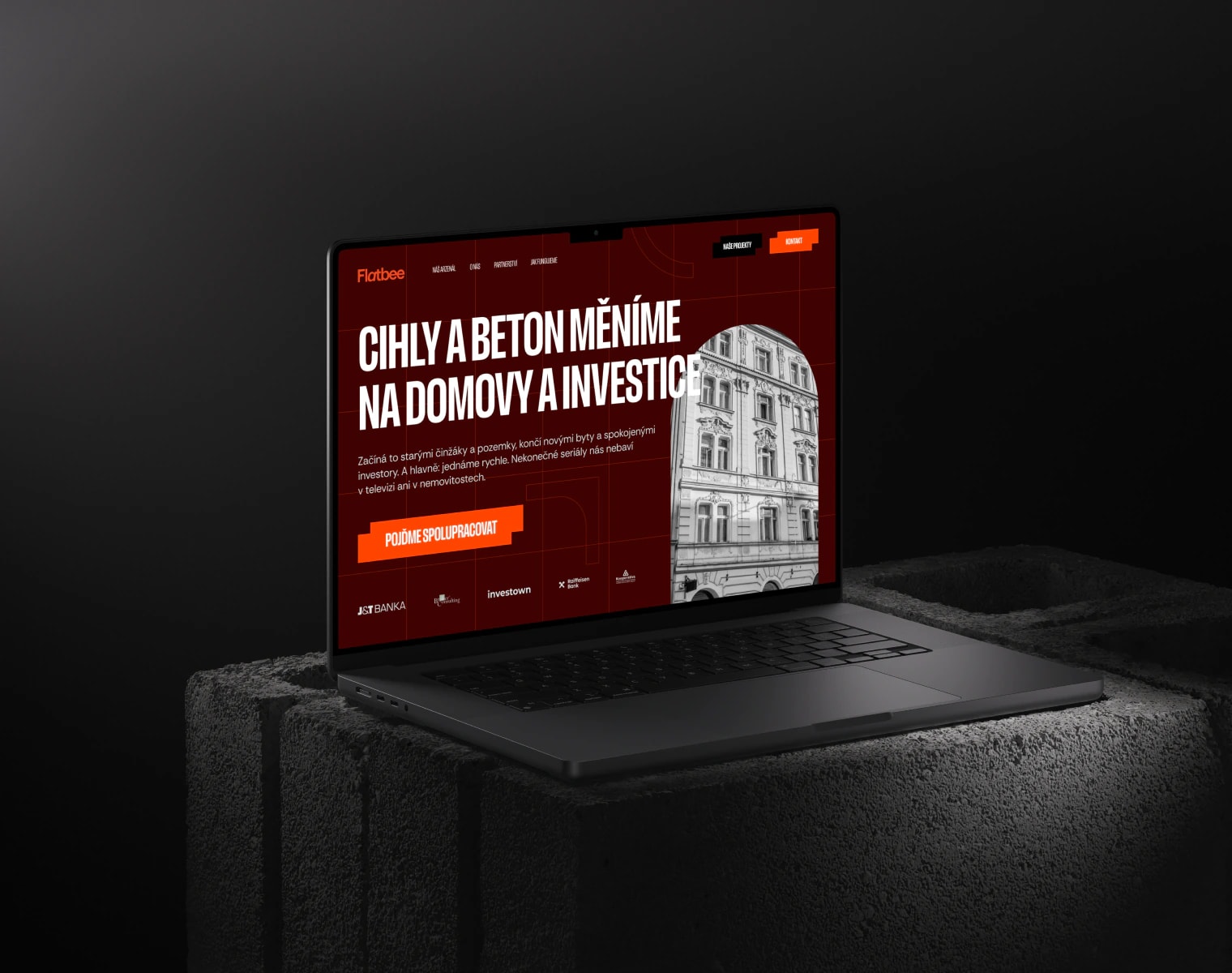 Web po redesignu